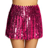 Mini skirt Sequins pink
