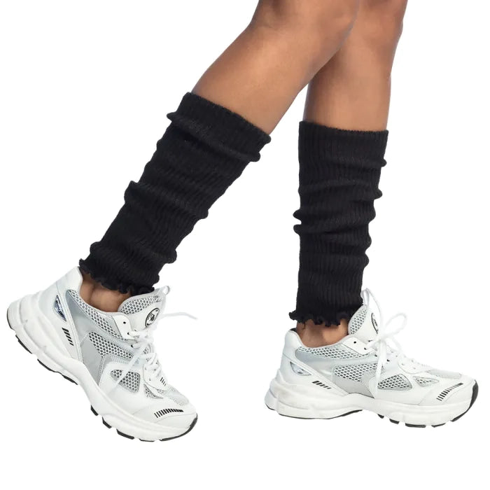 Pair leg warmers Basic black
