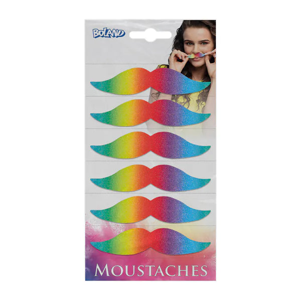 Moustaches Rainbow fantasy
