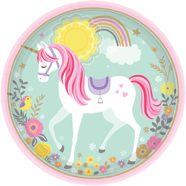 Plates, Unicorn