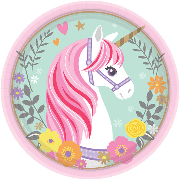 Plates, Unicorn