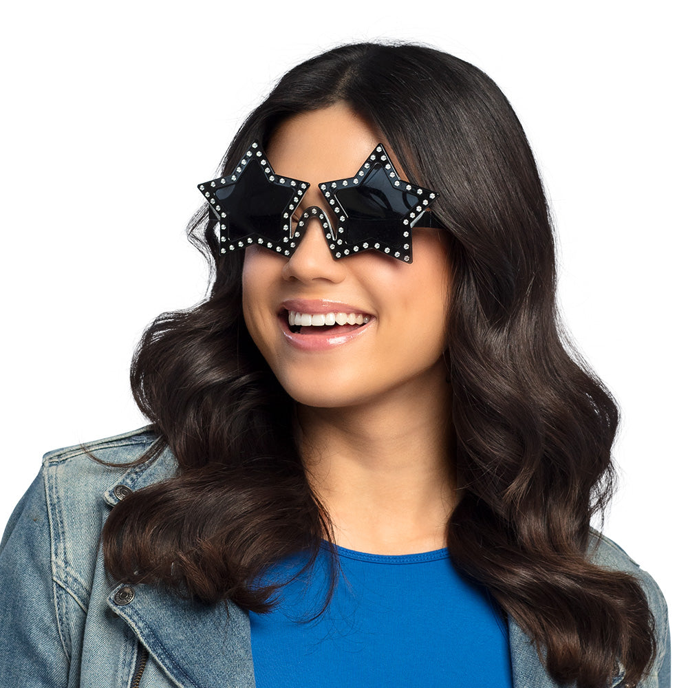 Party glasses Rockstar black
