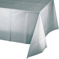 Table cover, Shimmering Silver
