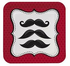 Moustache Plate