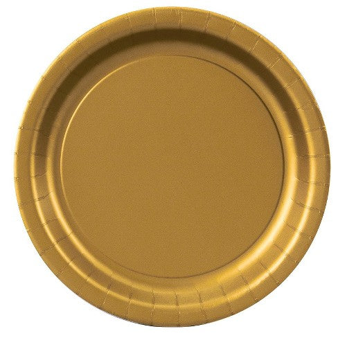Gold plate small