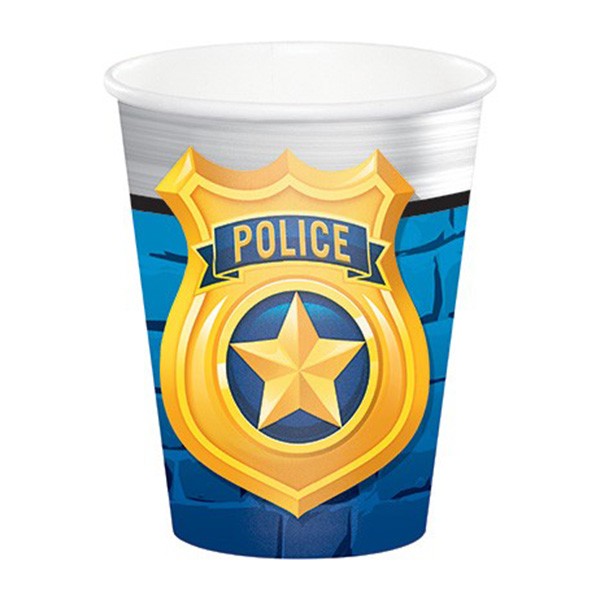POLICE Paper Cups