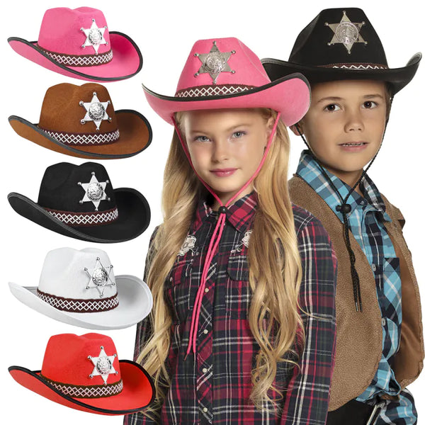 Cowboy hat child Sheriff