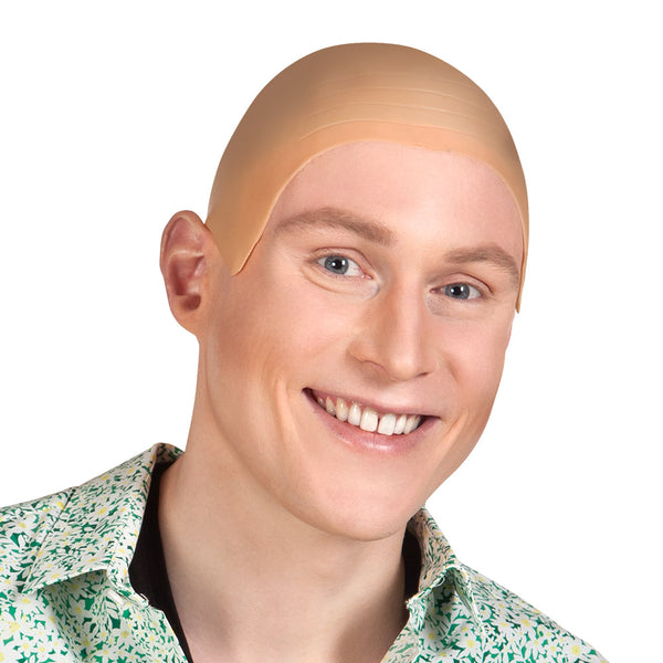 Latex cap Bald head