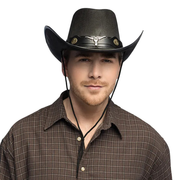 Cowboy hat Wyatt black