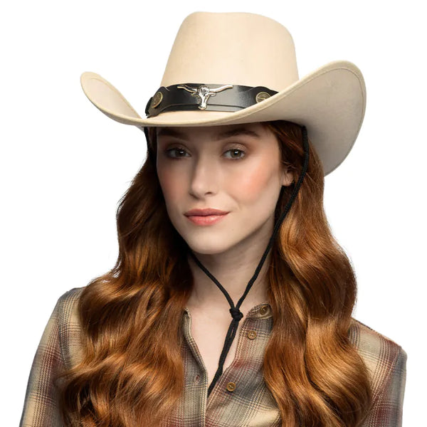Cowboy hat Wyatt beige