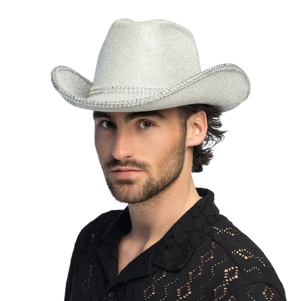 Cowboy hat Charly silver