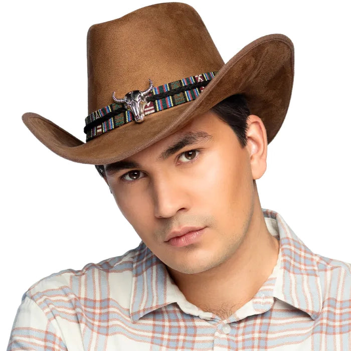 Cowboy hat Django brown