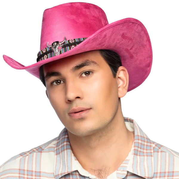 Cowboy hat Django pink