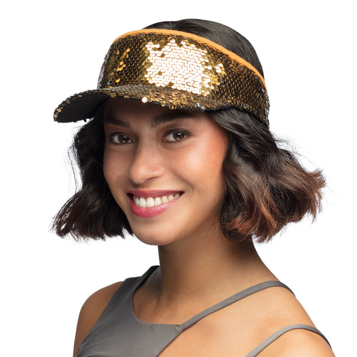 Sun visor Blitz gold