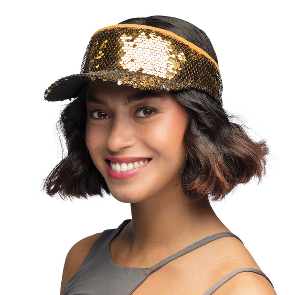 Sun visor Blitz gold