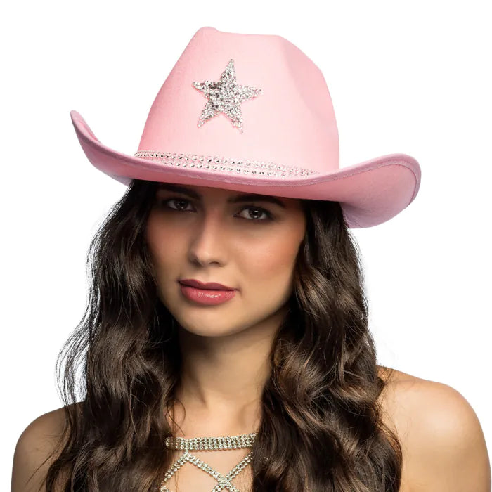 Cowboy hat Taylor light pink