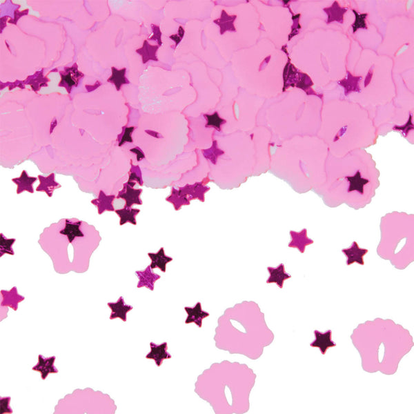 Pink Party Confetti - Birth Girl