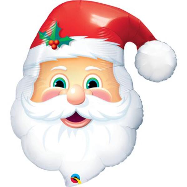 Santa Claus Christmas Foil Balloon