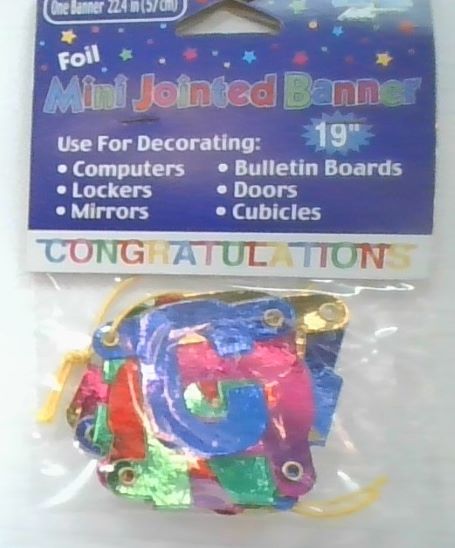 Congratulations Banner