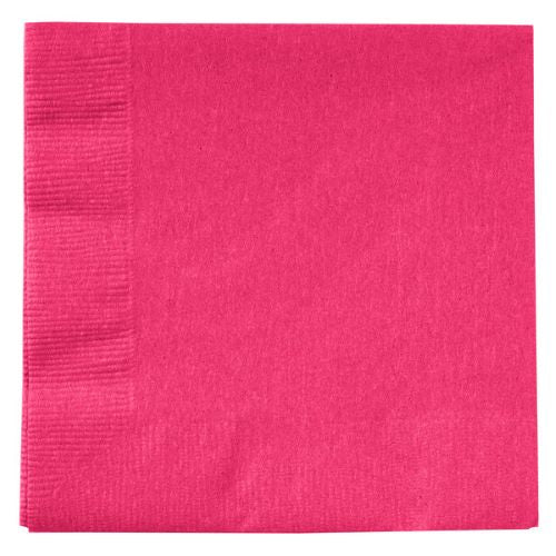 Beverage napkins, Hot Magenta