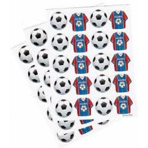 Football theme stickers