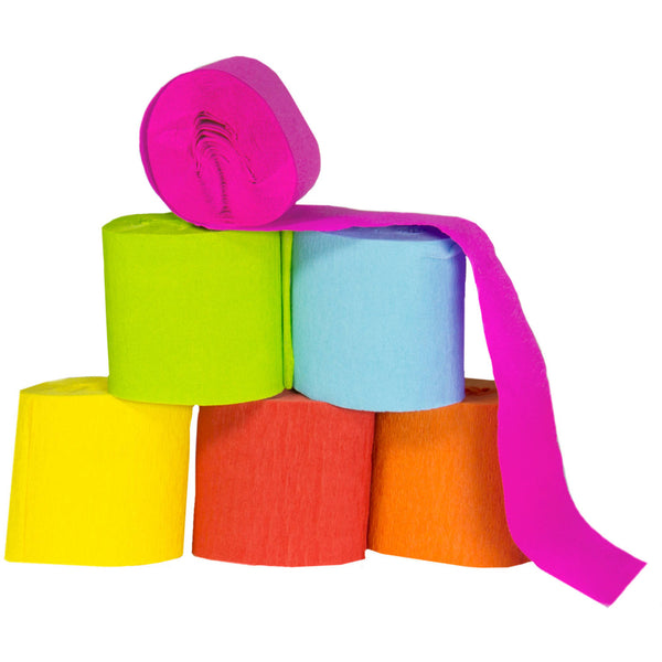 Crepe Streamers 6x10 Mtr