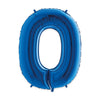Number 0 - 40"balloon