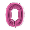 Number 0 - 40"balloon