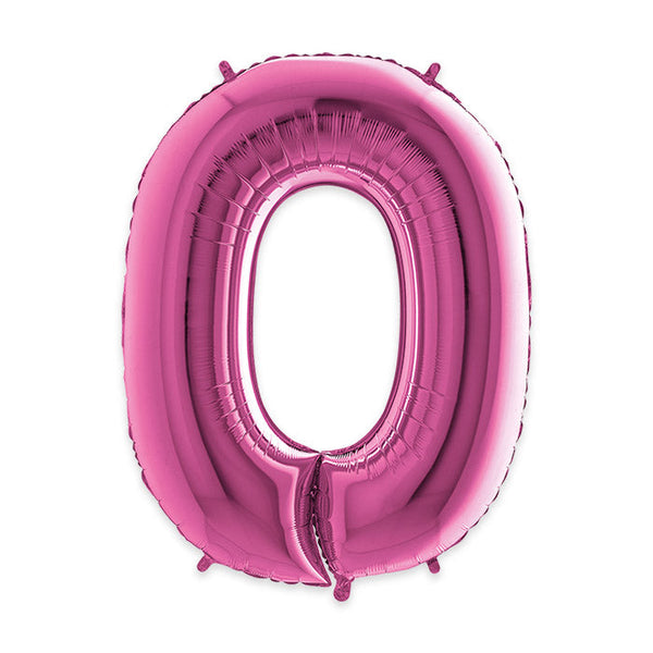 Number 0 - 40"balloon
