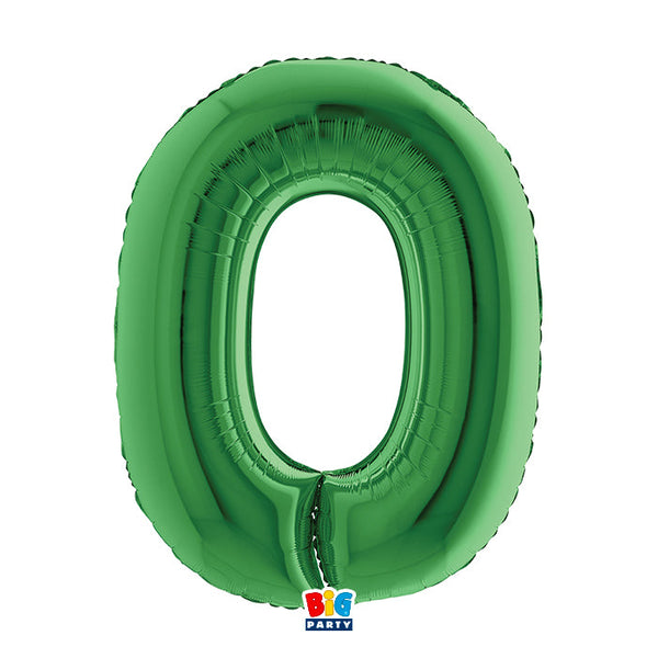Number 0 - 40"balloon