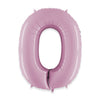 Number 0 - 40"balloon