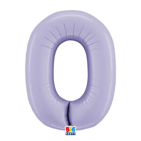 Number 0 - 40"balloon