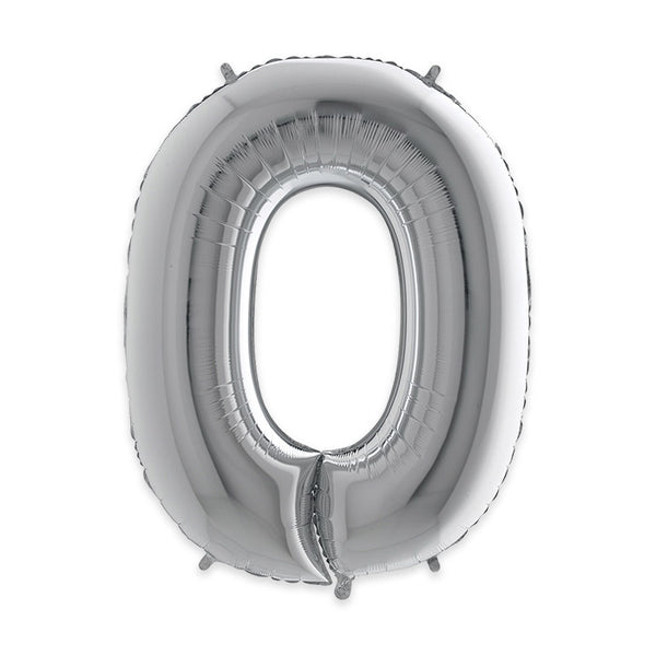 Number 0 - 40"balloon