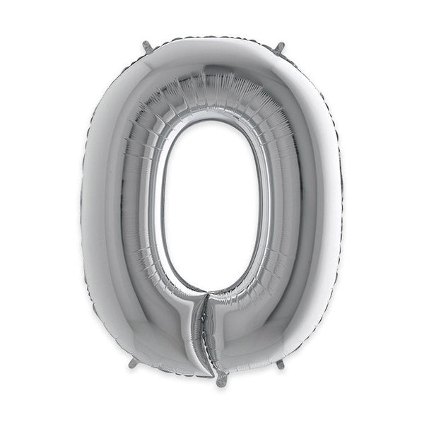 Number 0 - 40"balloon