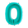 Number 0 - 40"balloon
