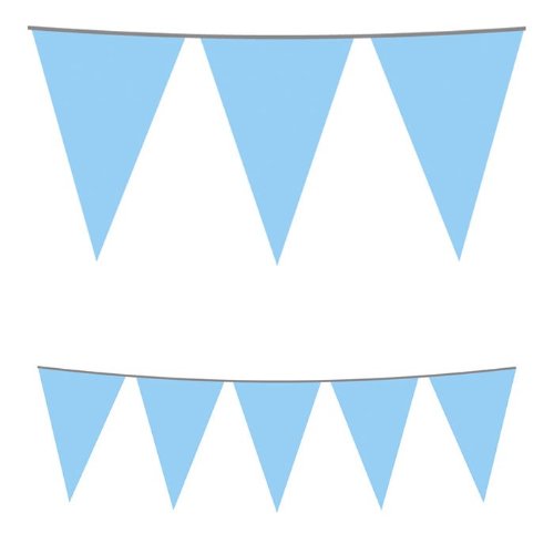 Banner plastic Baby Blue