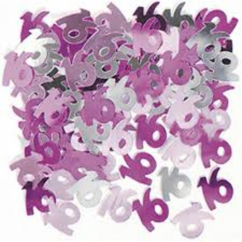 Confetti Age 16 Pink