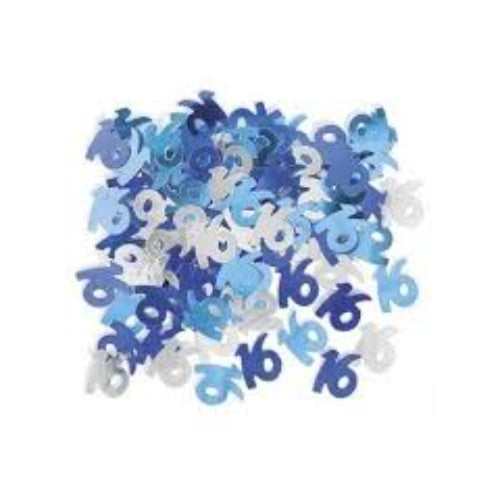 Confetti Age 16 Blue