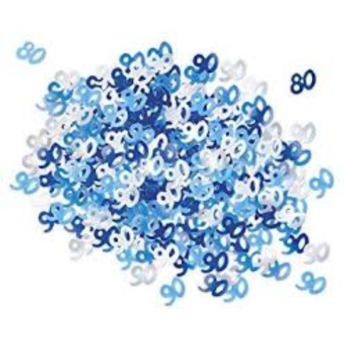 Confetti-Age 90 Blue