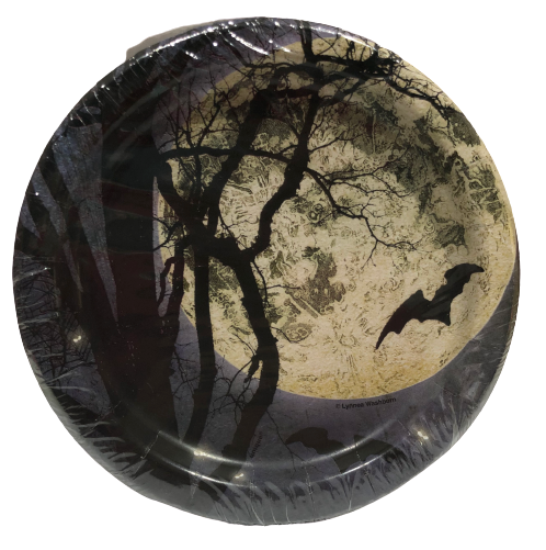 8 Spooky Night Plates 17.1cm