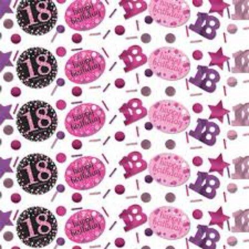 Confetti-Age 18 Pink
