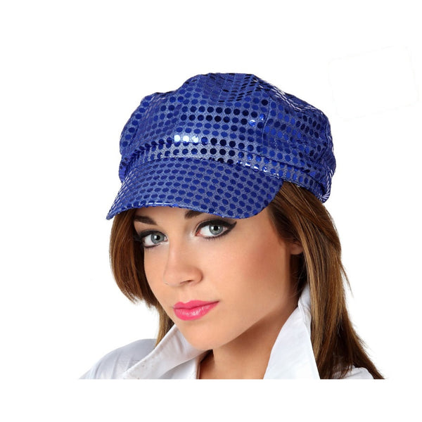 Blue Disco Cap