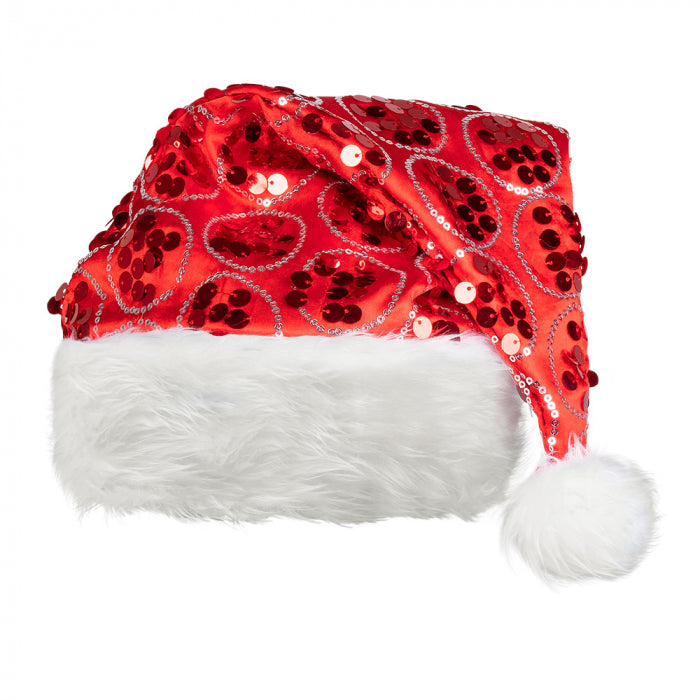 Hat Santa dangling red