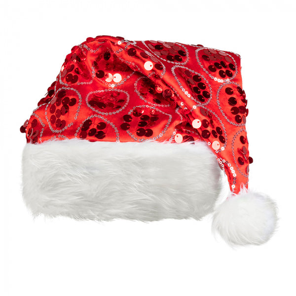 Hat Santa dangling red