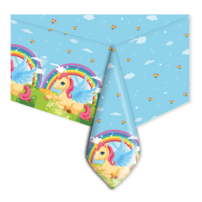 Table cover plastic Unicorn