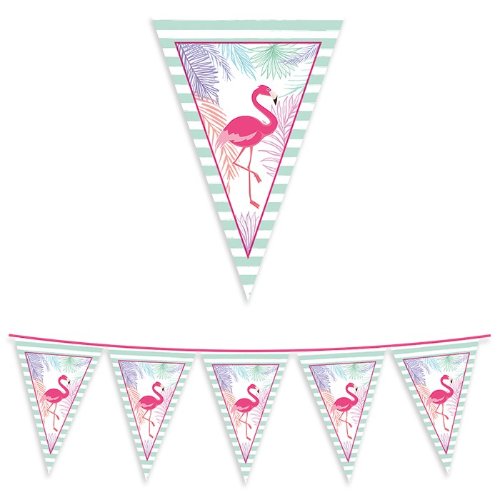 Banner plastic Flamingo