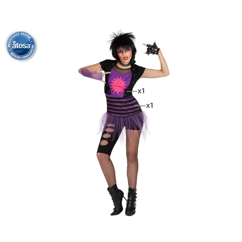 COSTUME PUNK M-L