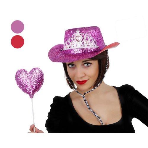 COWGIRL HAT IN PVC MAGIC WAND