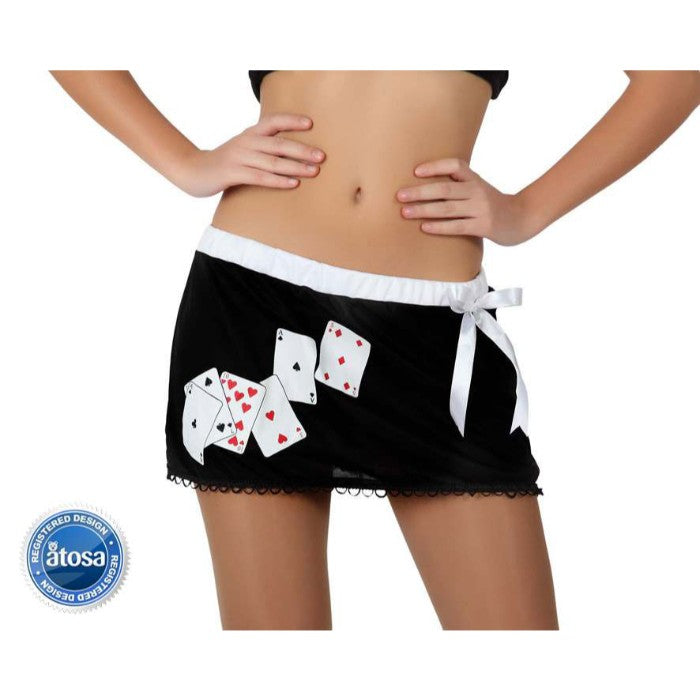 Cards Black Skirt