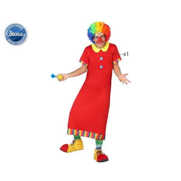 COSTUME CLOWN M-L